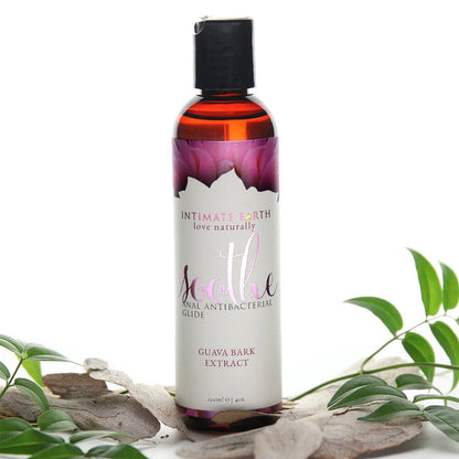 Intimate Earth - Pelincir Berasaskan Air Pekat Anti Bakteria Anal Glide Soothe 60ml
