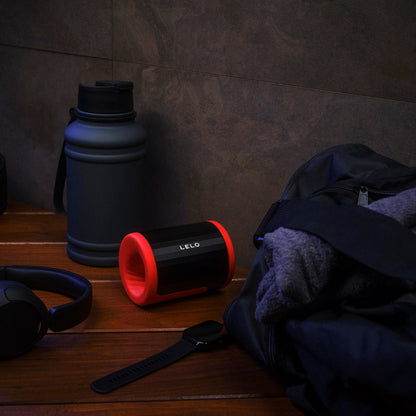 Lelo - F2S App-Controlled Stamina Trainer dan Male Stroker Merah
