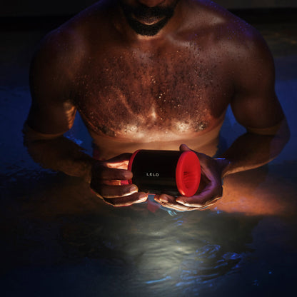 Lelo - F2S App-Controlled Stamina Trainer dan Male Stroker Merah
