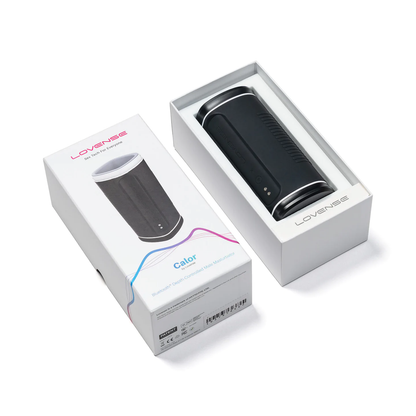 Lovense - Calor | Pelancap Lelaki Pemanas Kawalan Kedalaman | Aplikasi/Bluetooth