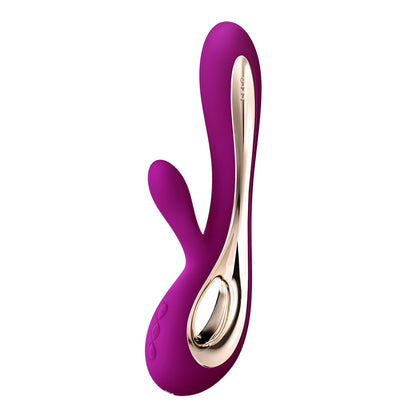 Lelo - Soraya 2 Vibrator Arnab Boleh Dicas Semula Mewah (Deep Rose)