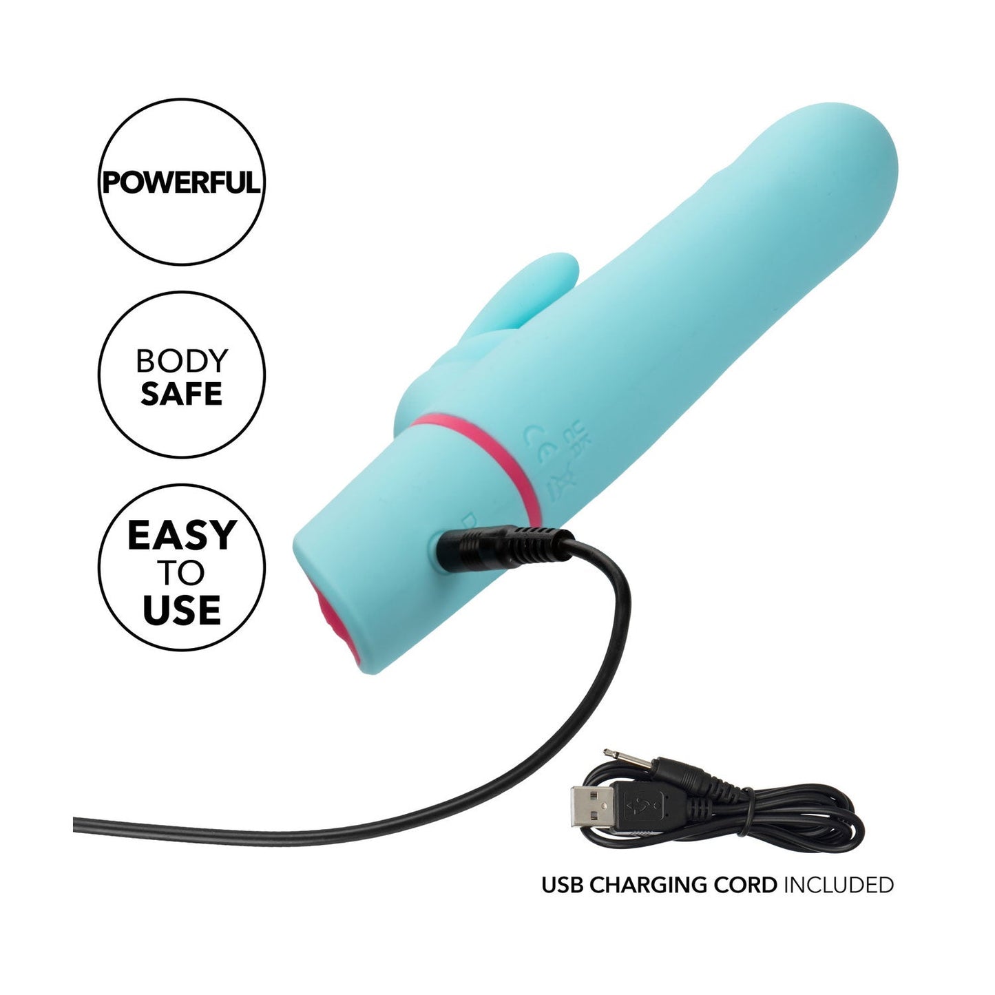 Calexotics - Love Bunny Rotating Silicone Rabbit Vibrator