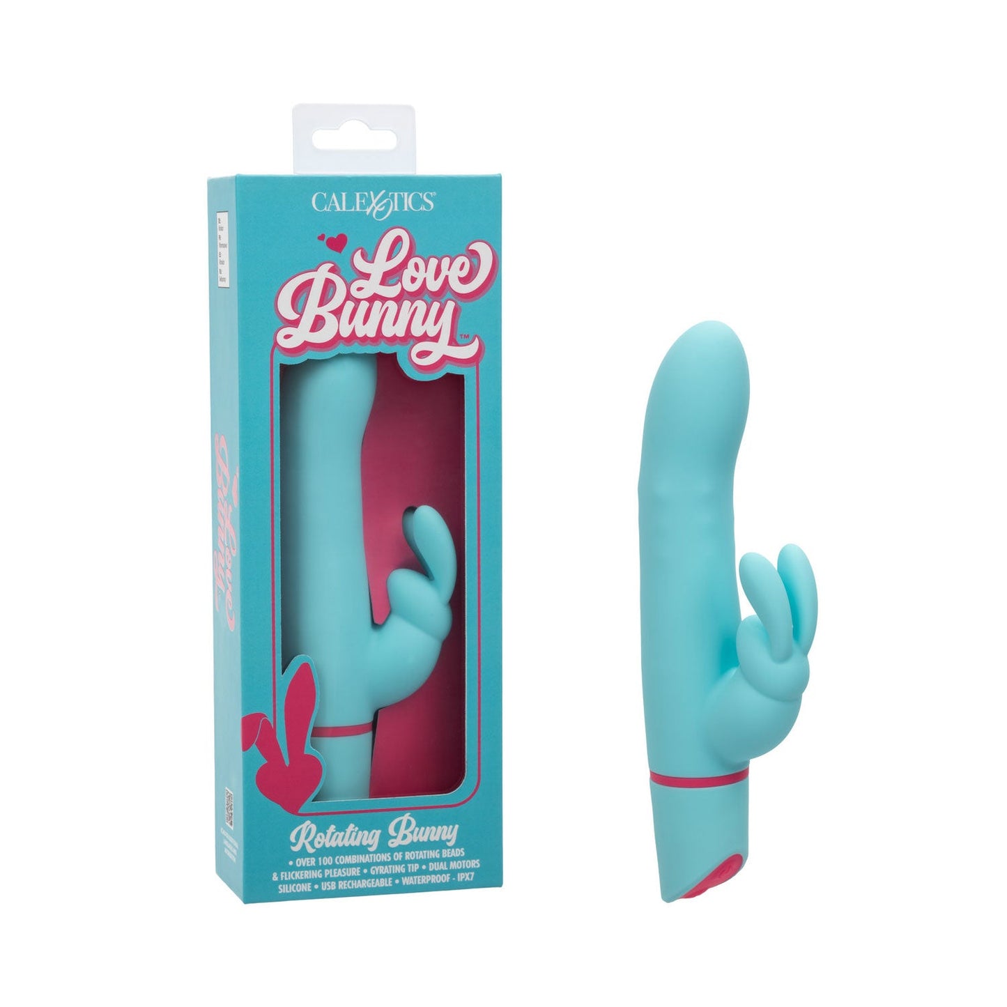 Calexotics - Love Bunny Rotating Silicone Rabbit Vibrator