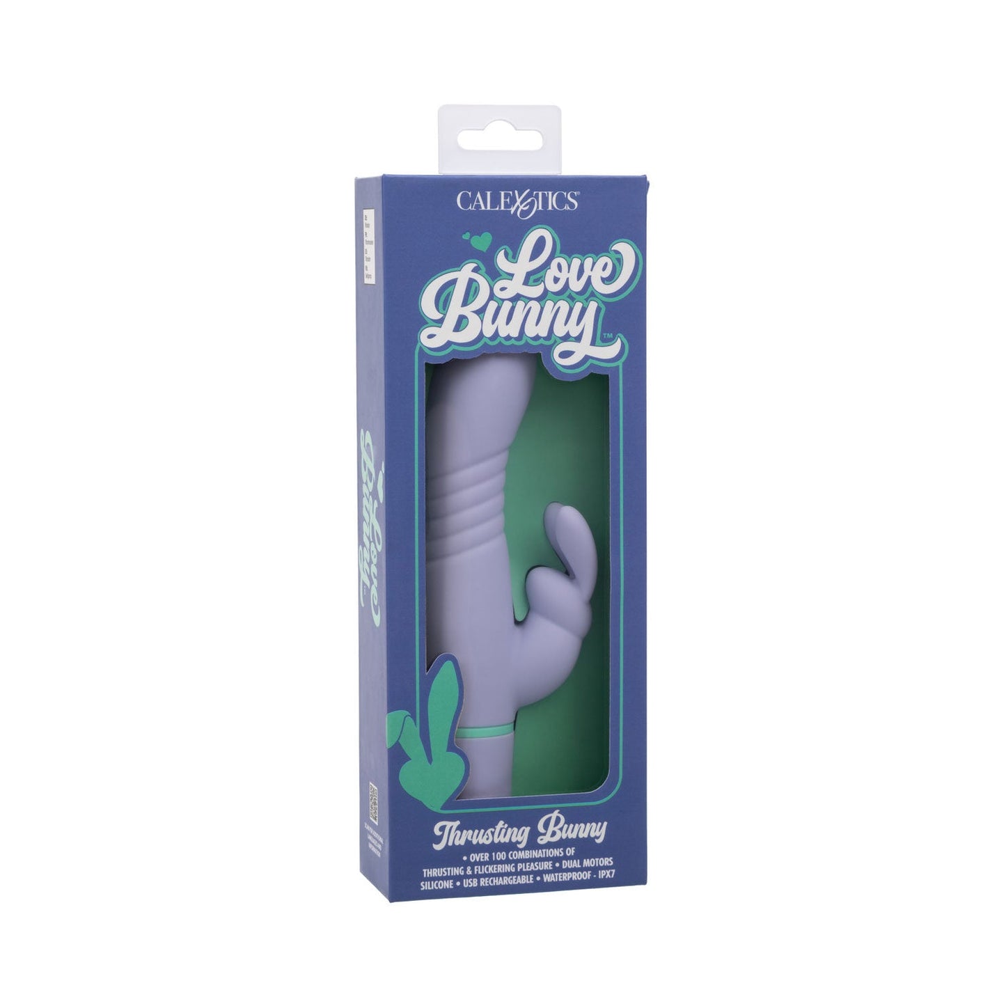Calexotics - Love Bunny Silicone Thrusting Rabbit Vibrator