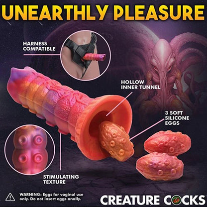 Creature Cocks - Dildo Silikon Ovipositor Nymphoid 6.5-inci