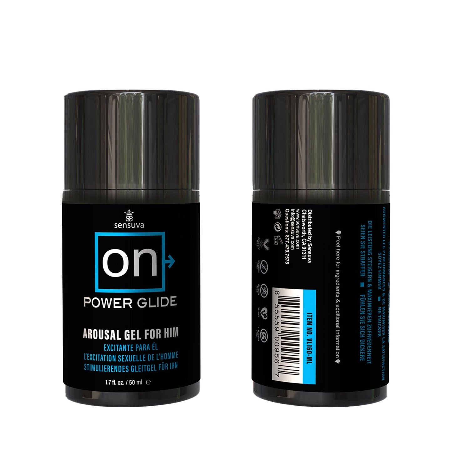 Sensuva - ON Power Glide Arousal Gel for Men 50 ml
