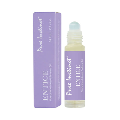 Pure Instinct - Minyak Wangi Berinfusi Feromon Roll On Entice 10.2 ml