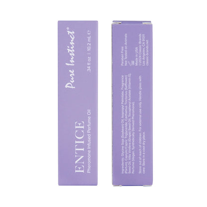 Pure Instinct - Minyak Wangi Berinfusi Feromon Roll On Entice 10.2 ml