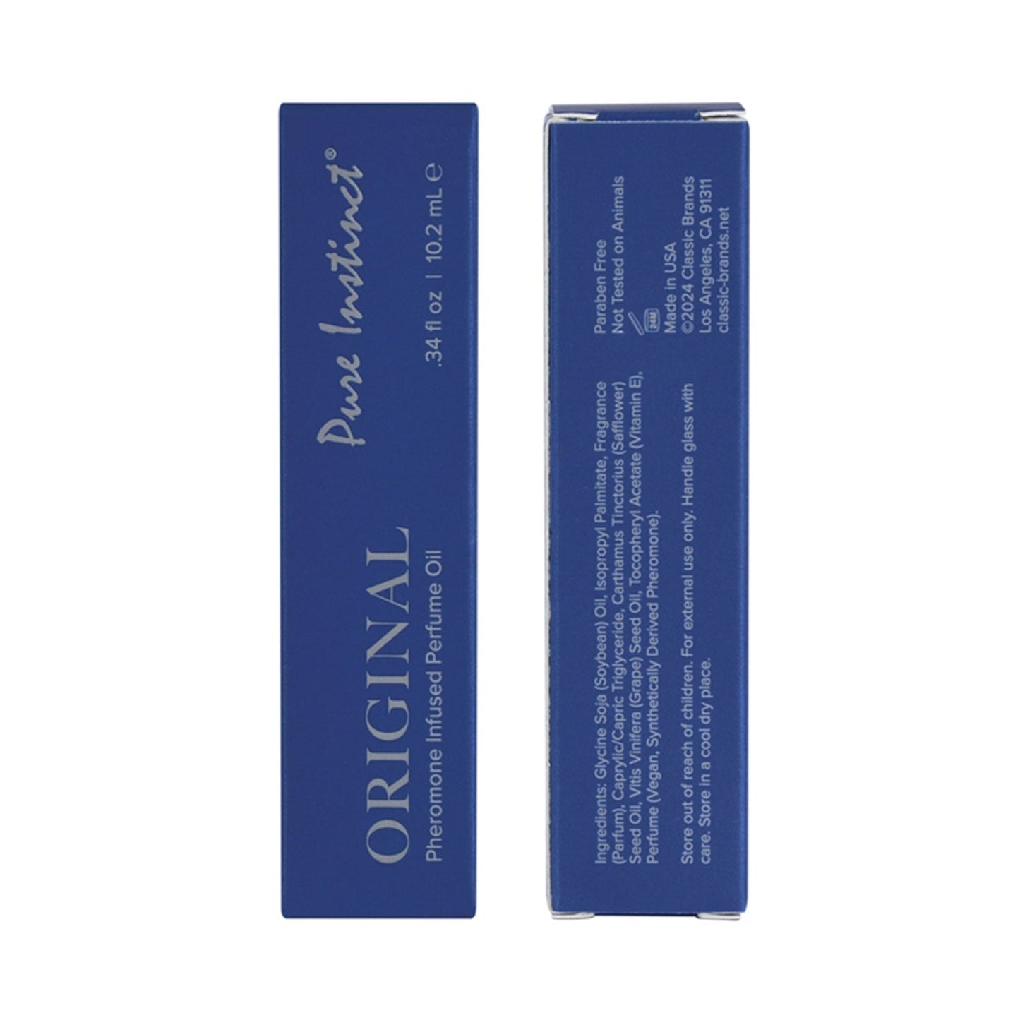 Pure Instinct - Pheromone Infused Perfume Oil Roll On Original 10.2 ml