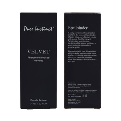 Pure Instinct - Semburan Minyak Wangi Pheromone Velvet 9.2 ml