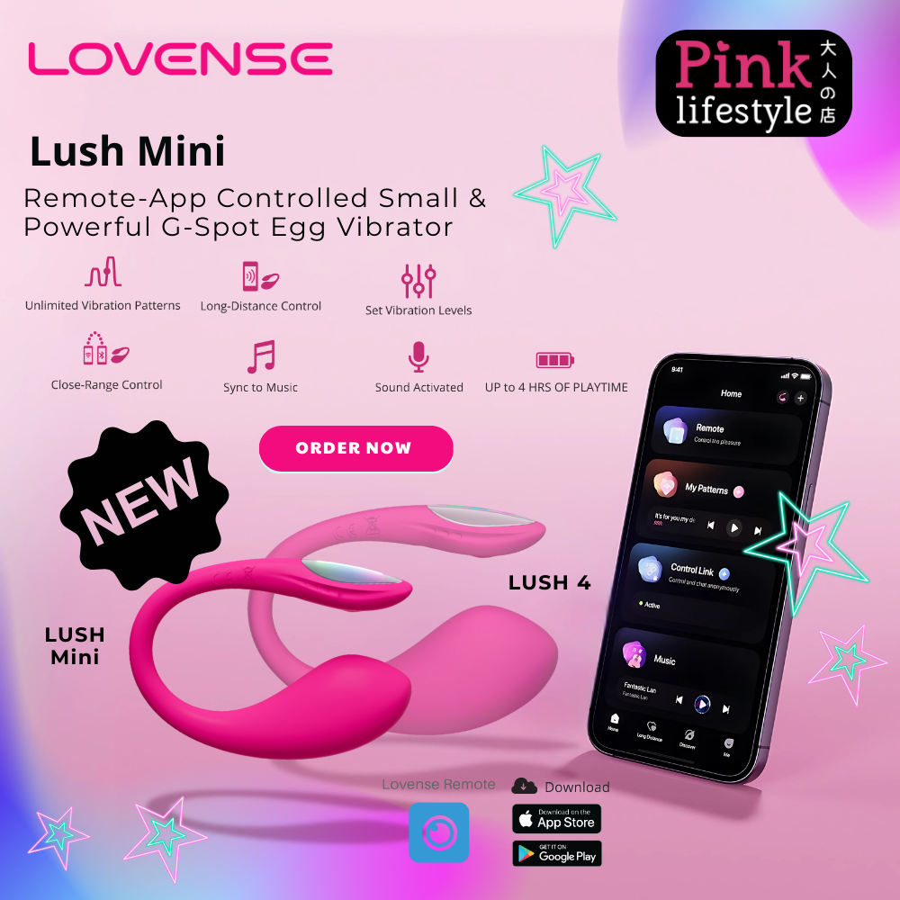 Lovense - Lush Mini App-Controlled Wearable Vibrator