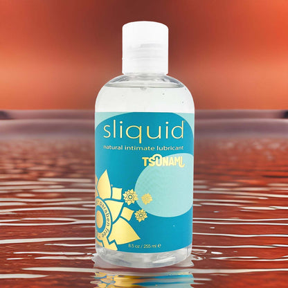 Sliquid - Pelincir Berasaskan Air Intim Semulajadi Tsunami 255 ml