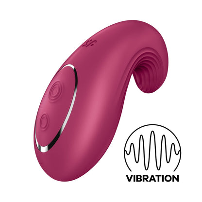 Satisfyer - Perangsang Kelentit Bergetar Dipping Delight Berry