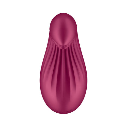Satisfyer - Perangsang Kelentit Bergetar Dipping Delight Berry