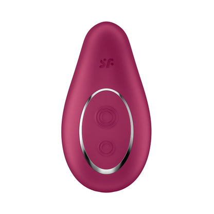Satisfyer - Perangsang Kelentit Bergetar Dipping Delight Berry