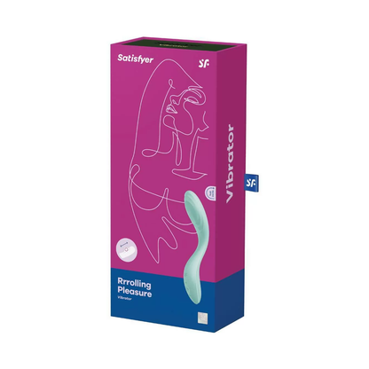 Satisfyer - Penggetar Silikon G-Spot Rrrolling Pleasure Pudina