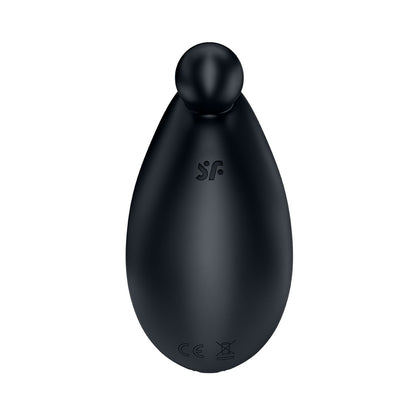 Satisfyer - Alat Penggetar Klitoris Tepat 2 Titik Hitam