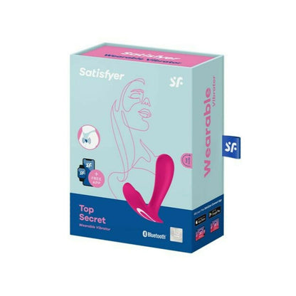 Satisfyer - Pengegar Boleh Pakai Terkawal Aplikasi Rahsia Merah Jambu