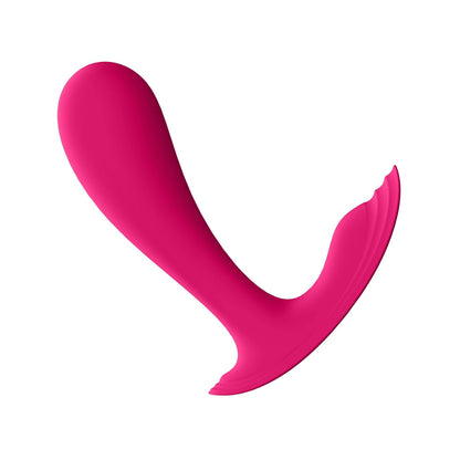 Satisfyer - Pengegar Boleh Pakai Terkawal Aplikasi Rahsia Merah Jambu