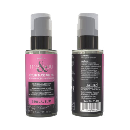 Sensuva - Minyak Urut Me and You Sensual Bliss 59 ml
