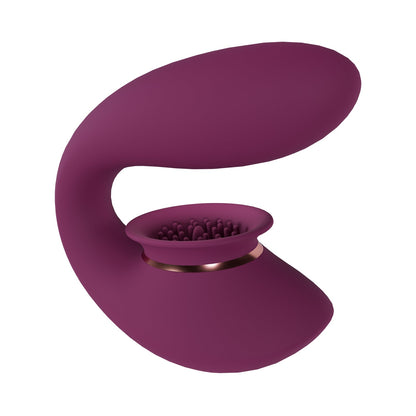 Shots - Twitch 3 G-spot and Clitoral Vibrator Burgundy