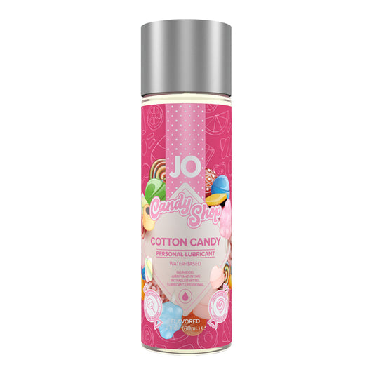 System Jo - Candy Shop H2O Cotton Candy Edible Water Based Lubricant 60ml