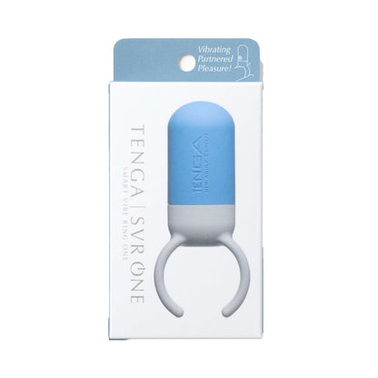 Tenga - SVR One Vibe Ring Couple Vibrator (Biru)