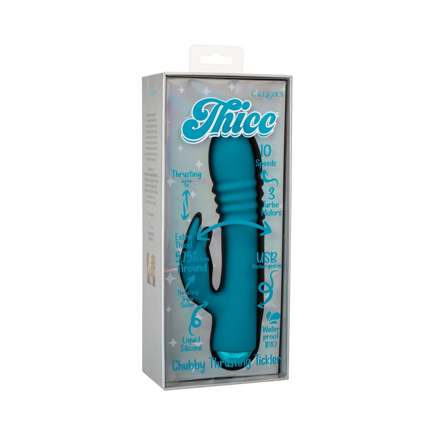 Calexotics - Thicc Chubby Silicone Thrusting G-Spot Vibrator