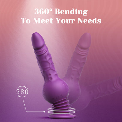 Tracy's Dog - Vibrator Dildo Menusuk dan Berputar Drillme dengan Alat Kawalan Jauh
