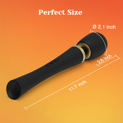 Tracy's Dog - Hammer Wand Clitoral Vibrator Hitam