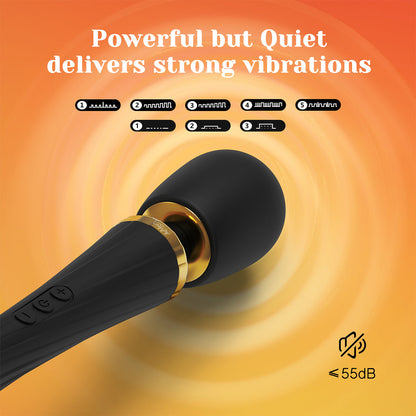 Tracy's Dog - Hammer Wand Clitoral Vibrator Hitam