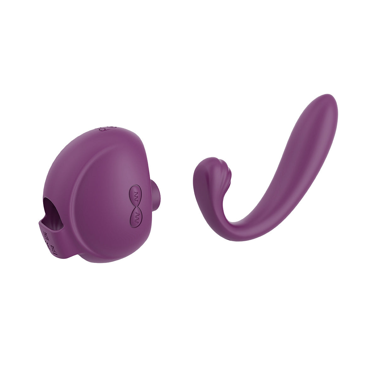 Tracy's Dog - OG 3 Clitoral Sucking and G-spot Vibrator Purple