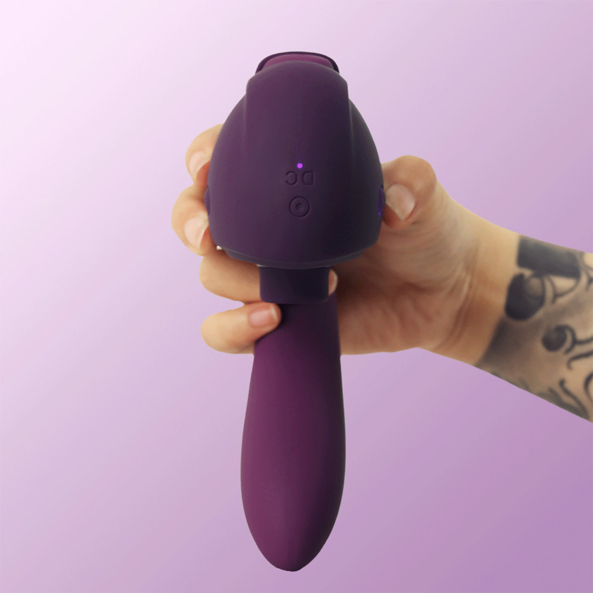Tracy's Dog - OG 3 Clitoral Sucking and G-spot Vibrator Purple