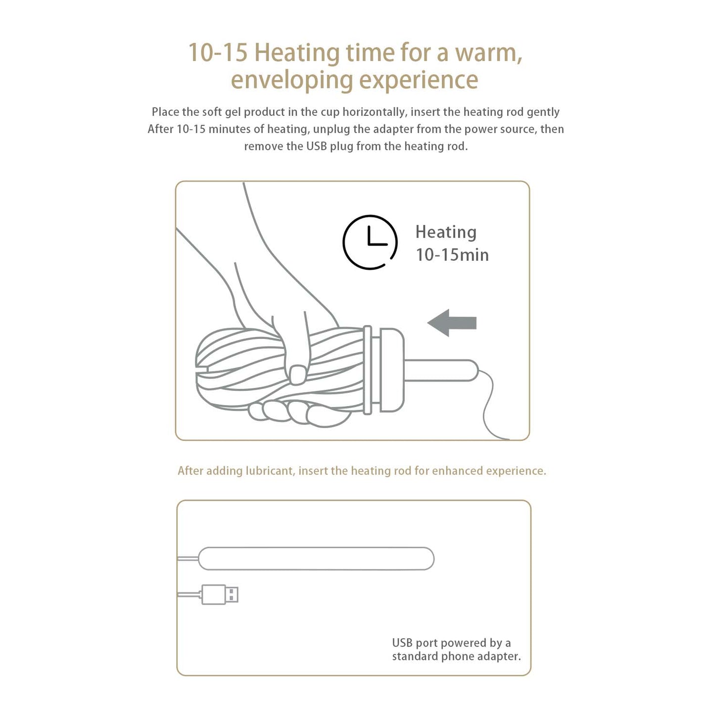 Tryfun - Masturbator Heating Rod