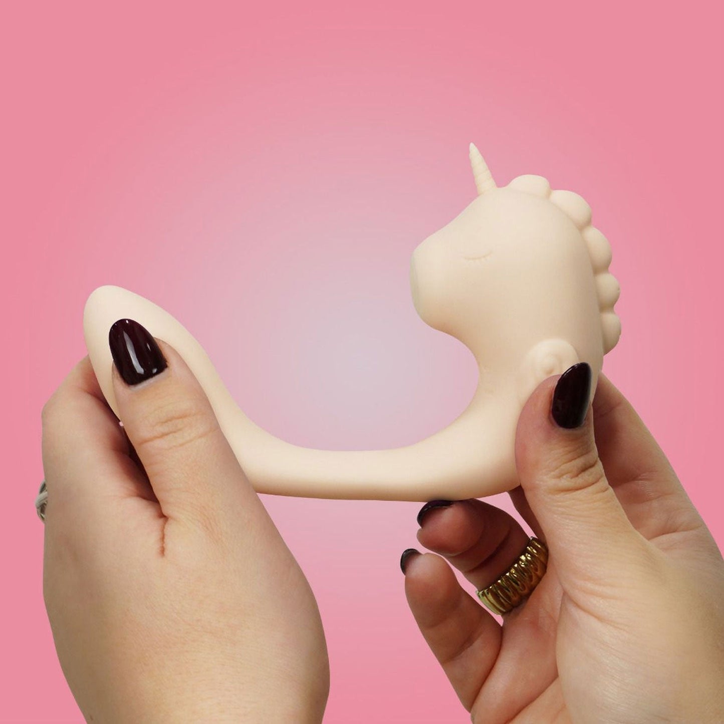 Unihorn - C-Horse Coral Throb G-spot and Clitoral Vibrator