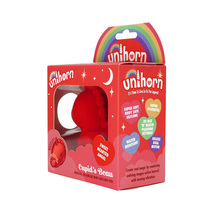 Unihorn - Penggetar Lidah Klitoris Hati Unicorn Si Jelita Cupid