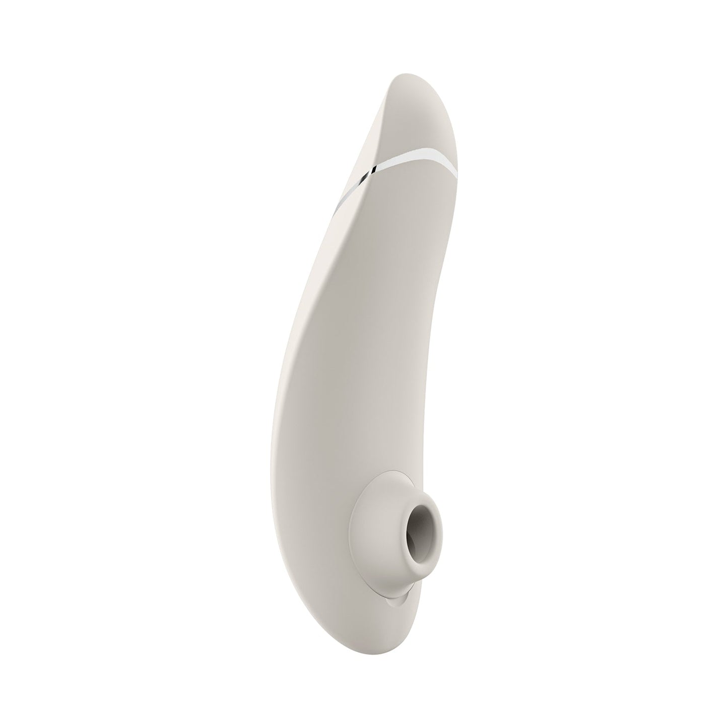 Womanizer - Premium 2 Silicone Rechargeable Clitoral Stimulator Warm Grey