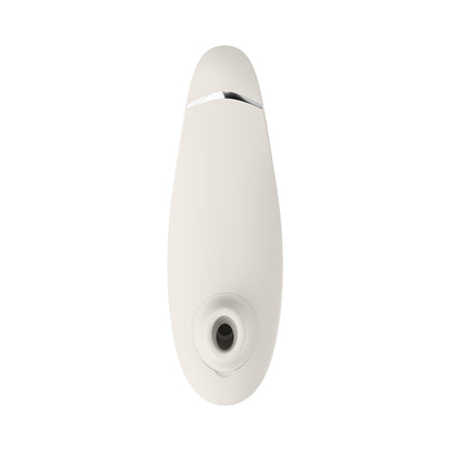 Womanizer - Premium 2 Perangsang Kelentit Boleh Dicas Semula Silikon Premium 2 Kelabu Hangat
