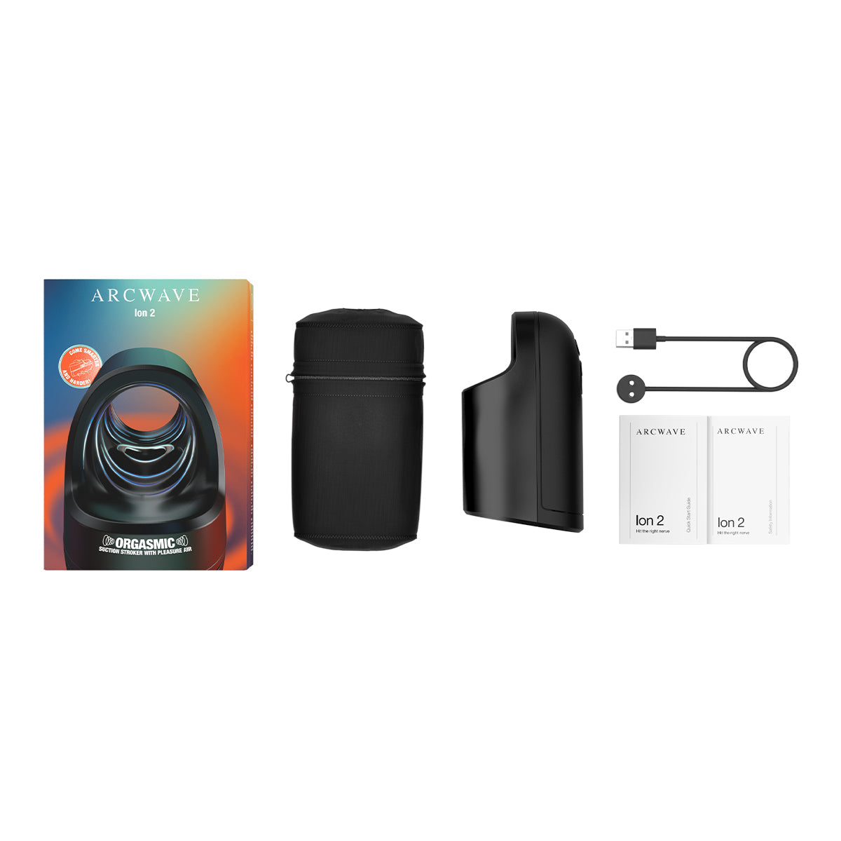 Arcwave - Ion 2 Pleasure Air Male Stroker (Black)