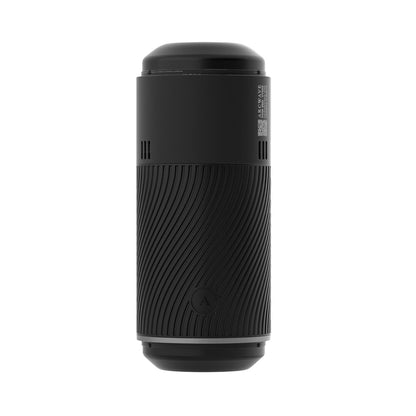 Arcwave - Alat Melancap Lelaki Silikon CleanTech Manual Stroker (Hitam)