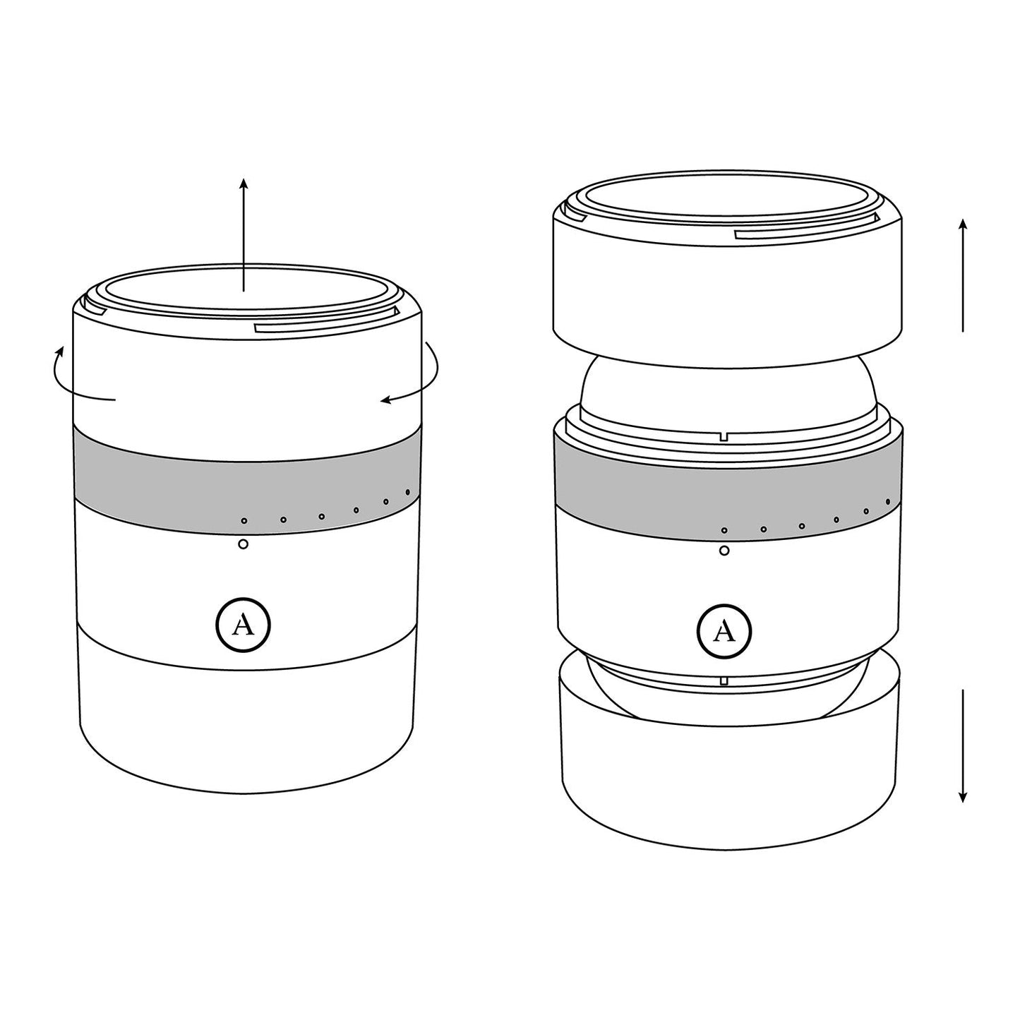 Arcwave - Voy Compact Stroker Male Masturbator