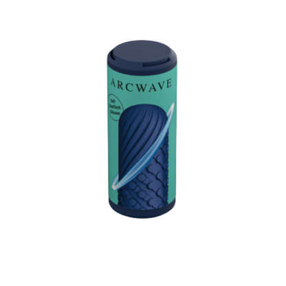 Arcwave Ghost - Pelancar Manual Poket Silikon CleanTech untuk Lelaki (Biru)