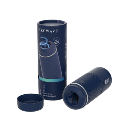 Arcwave - Pow Manual Stroker Pemuas Lelaki Silikon CleanTech (Biru)