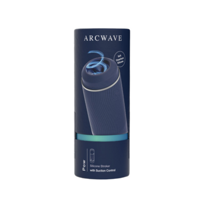Arcwave - Pow Manual Stroker Pemuas Lelaki Silikon CleanTech (Biru)