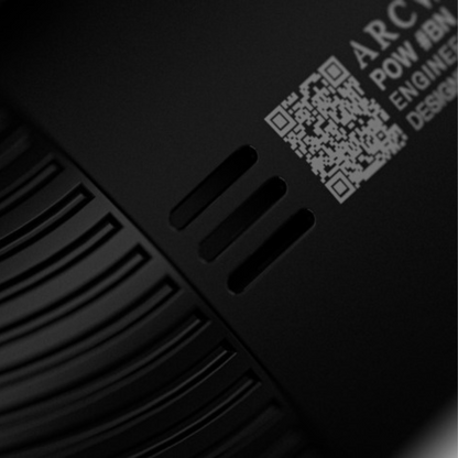 Arcwave - Alat Melancap Lelaki Silikon CleanTech Manual Stroker (Hitam)