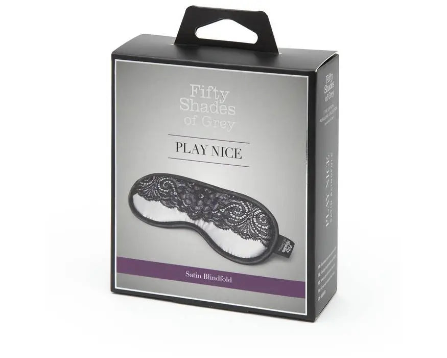 Fifty Shades of Grey Play Nice Satin & Lace Blindfold