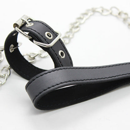 The Horny Company - Black Dragon Bondage Penis Leash Black