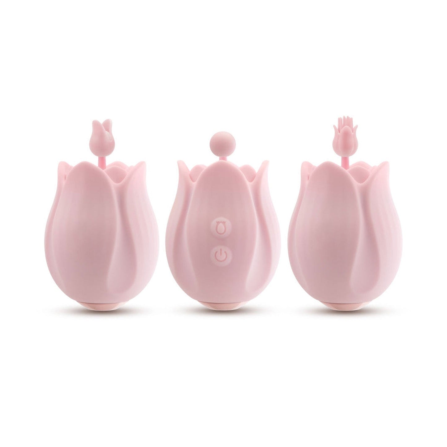 Blush Novelties - Play With Me Rose Vibrator with Rosebud Attachment Head