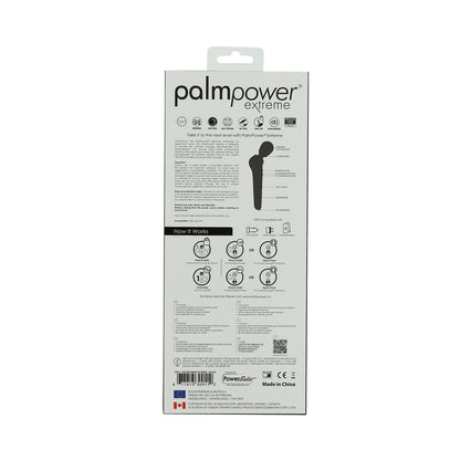 PalmPower - Urutan Tongkat Klitoris Ekstrem Hitam