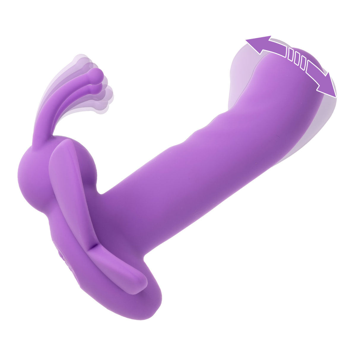 Calexotics - First Time Rotating Venus Butterfly Dual Vibrator